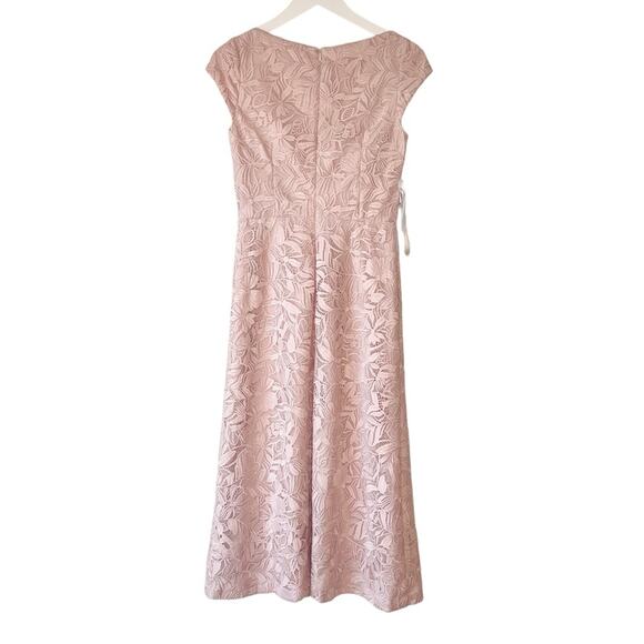 Kay Unger ANGELINA LACE TEA LENGTH DRESS size 4 - Picture 3 of 8